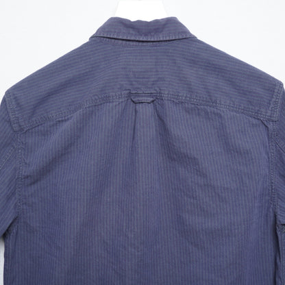 Gap Blue Striped Button Down Shirt Long Sleeve Size Medium