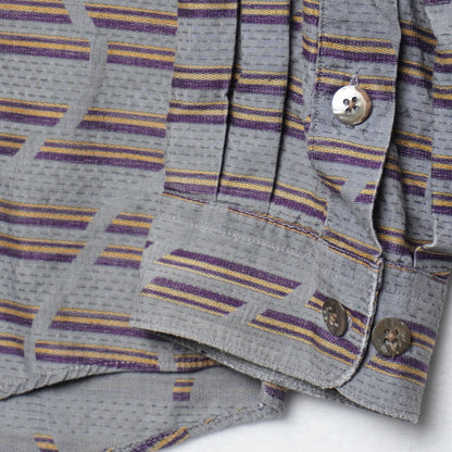 Vintage Jhane Barnes Wavy Print Button Down M