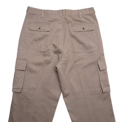 Vintage Eddie Bauer Cargo Utility Pants Men's 35x32 Cotton Utility Workwear