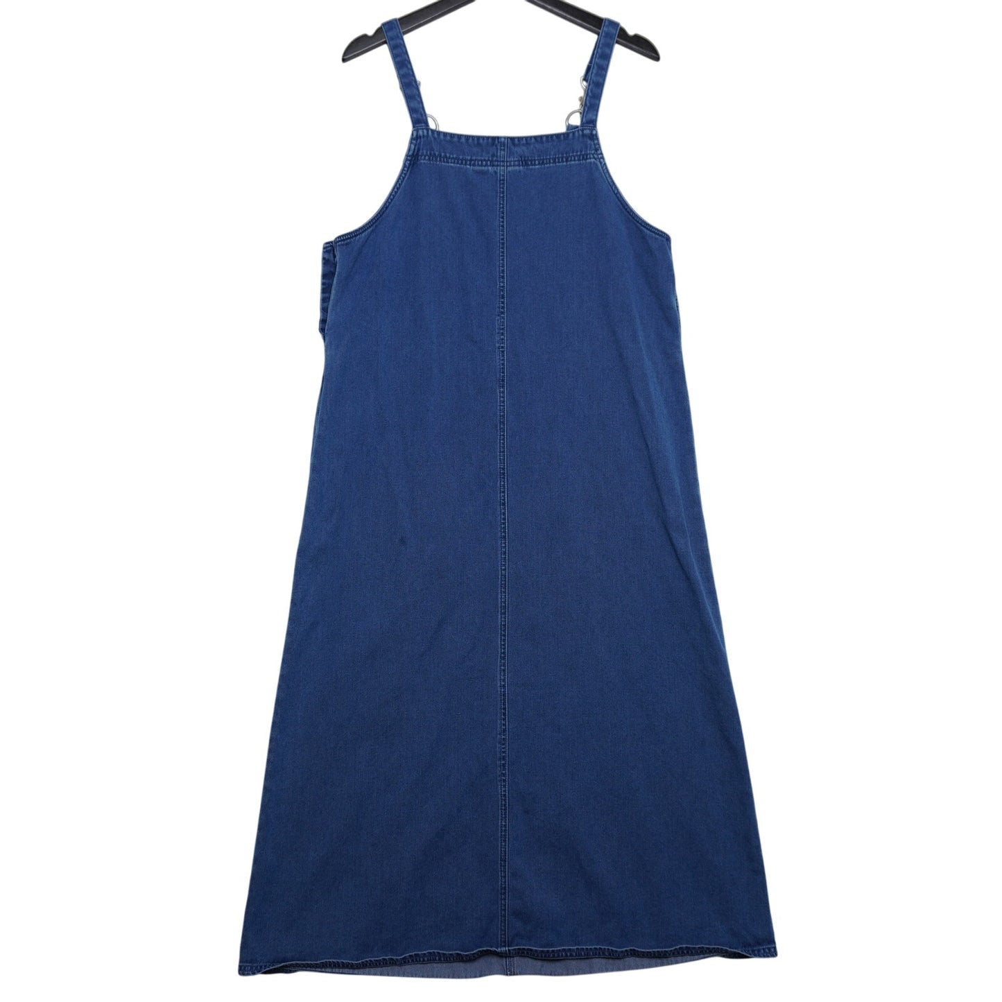 Sonoma Jean Company Denim Overall Dress Women's Medium Adjustable Straps Pockets