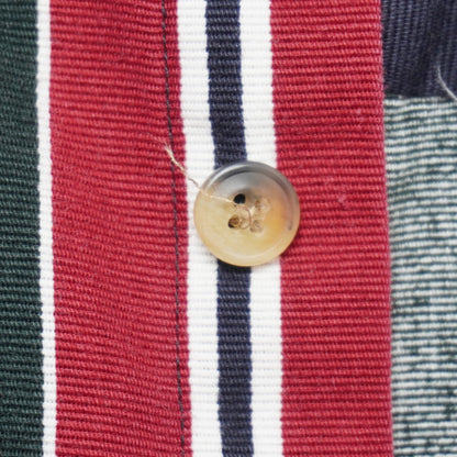 Vintage Nautica Striped Shirt Vertical Stripe 90s Button Down M
