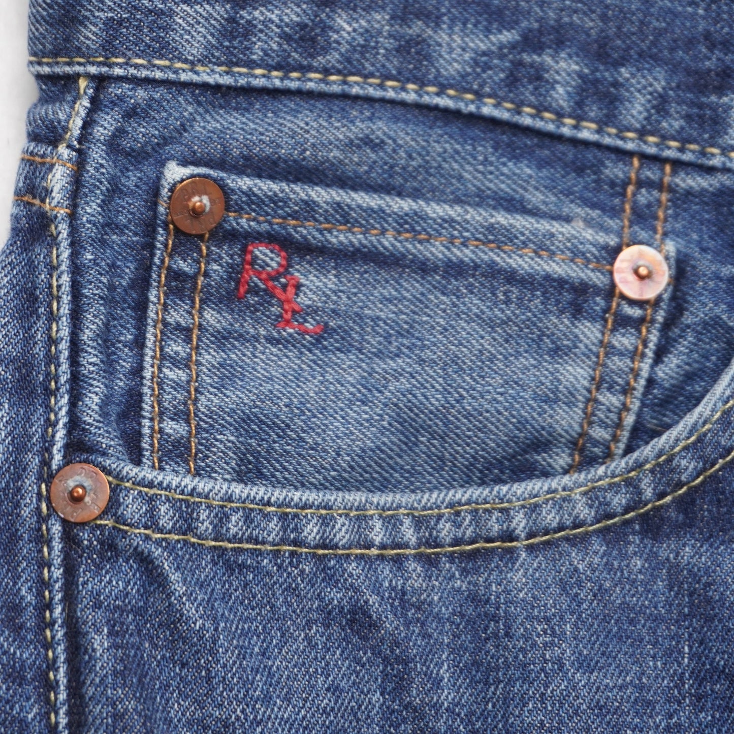 Polo Ralph Lauren Slim Straight Denim Jeans Vintage
