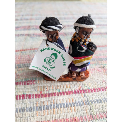 Handwork House Swaziland South Africa Hand Carved Wooden Figurines