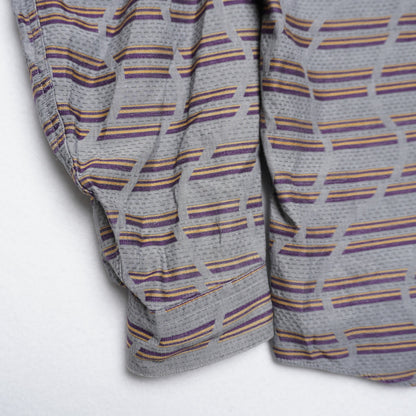 Vintage Jhane Barnes Wavy Print Button Down M