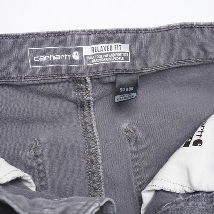 Carhartt Work Pants – Men's 30x30 – Distressed Gray Carpenter Utility Pants