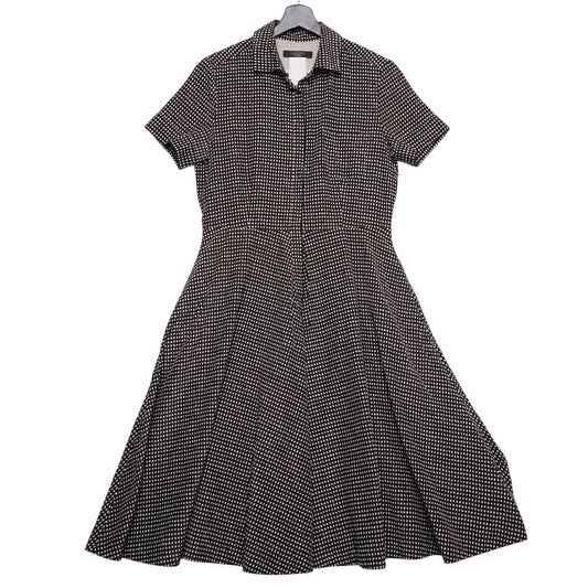 Weekend Max Mara Shirt Dress Women’s Checkered Short Sleeve Midi Pocketsl.,/;