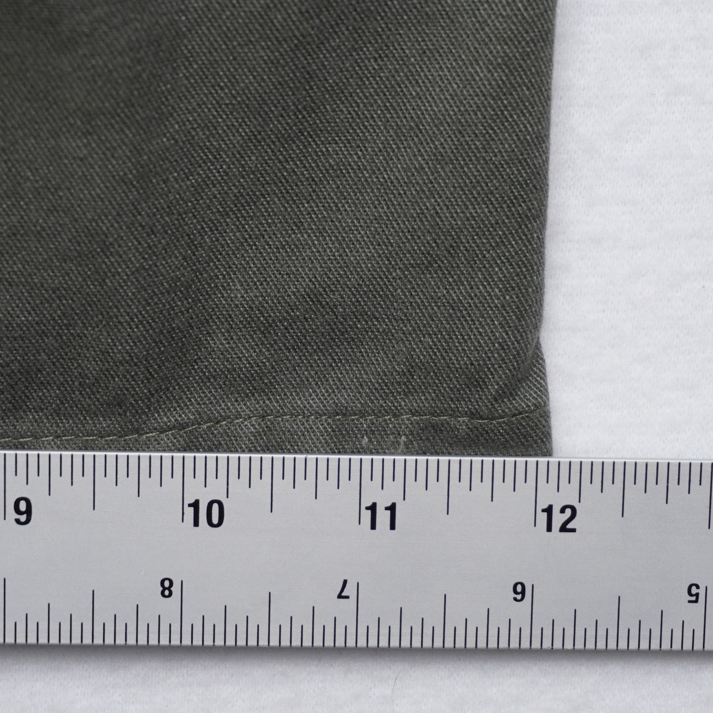 Vintage Bay to Bay Green Cotton Shorts Elastic Waist Pleated Waist 38