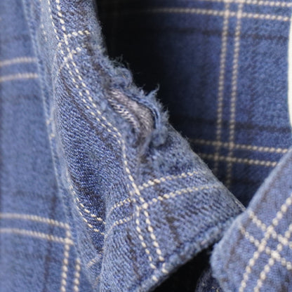 St Johns Bay Plaid Check Flannel Casual Button Down M