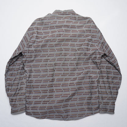 Vintage Jhane Barnes Wavy Print Button Down M