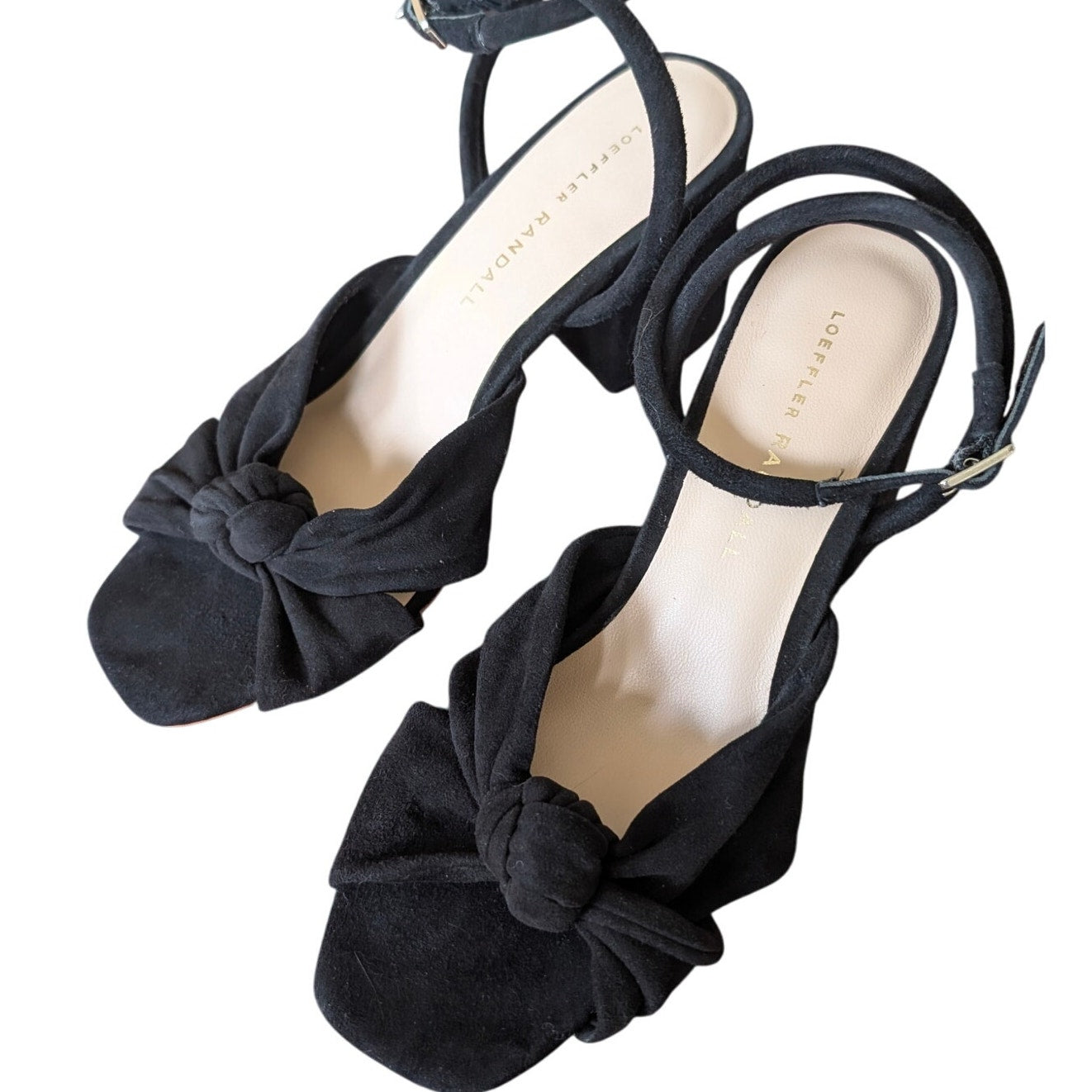 Loeffler Randall Fiamma Ankle Strap Sandal Black 6