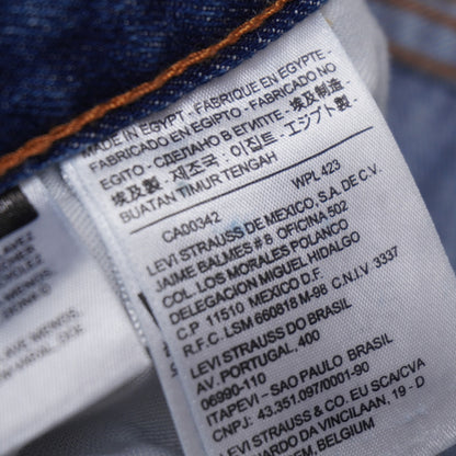 Levi's 550 Blue Jeans 34/34 100% cotton