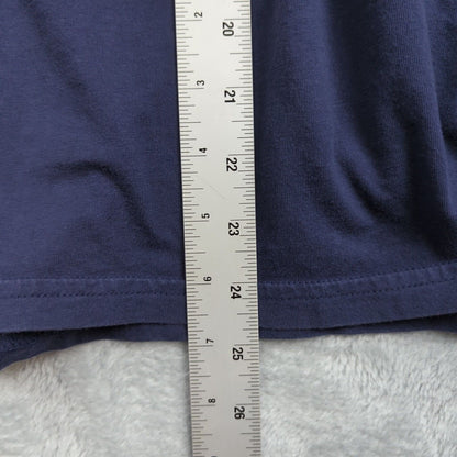 Men's Polo Ralph Lauren Hooded Long Sleeve Shirt Large Blue Lightweight Hoodie