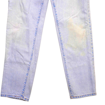 Vintage Tommy Hilfiger Jeans Men's 34x34 Light Wash Denim Crest Logo Classic Fit