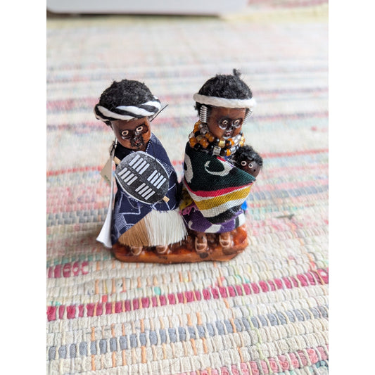 Handwork House Swaziland South Africa Hand Carved Wooden Figurines