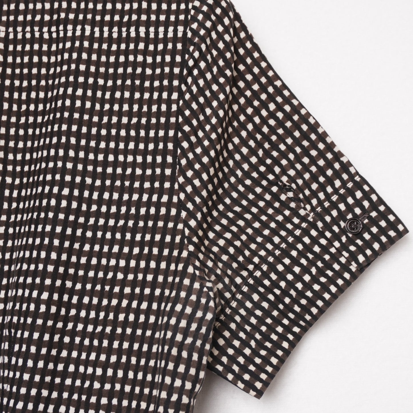 Weekend Max Mara Shirt Dress Women’s Checkered Short Sleeve Midi Pocketsl.,/;