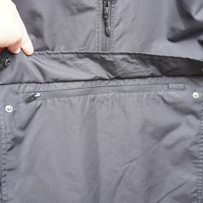 Dragon Ball Windbreaker Jacket | Anime Manga Graphic Anorak Hoodie Black Sz M