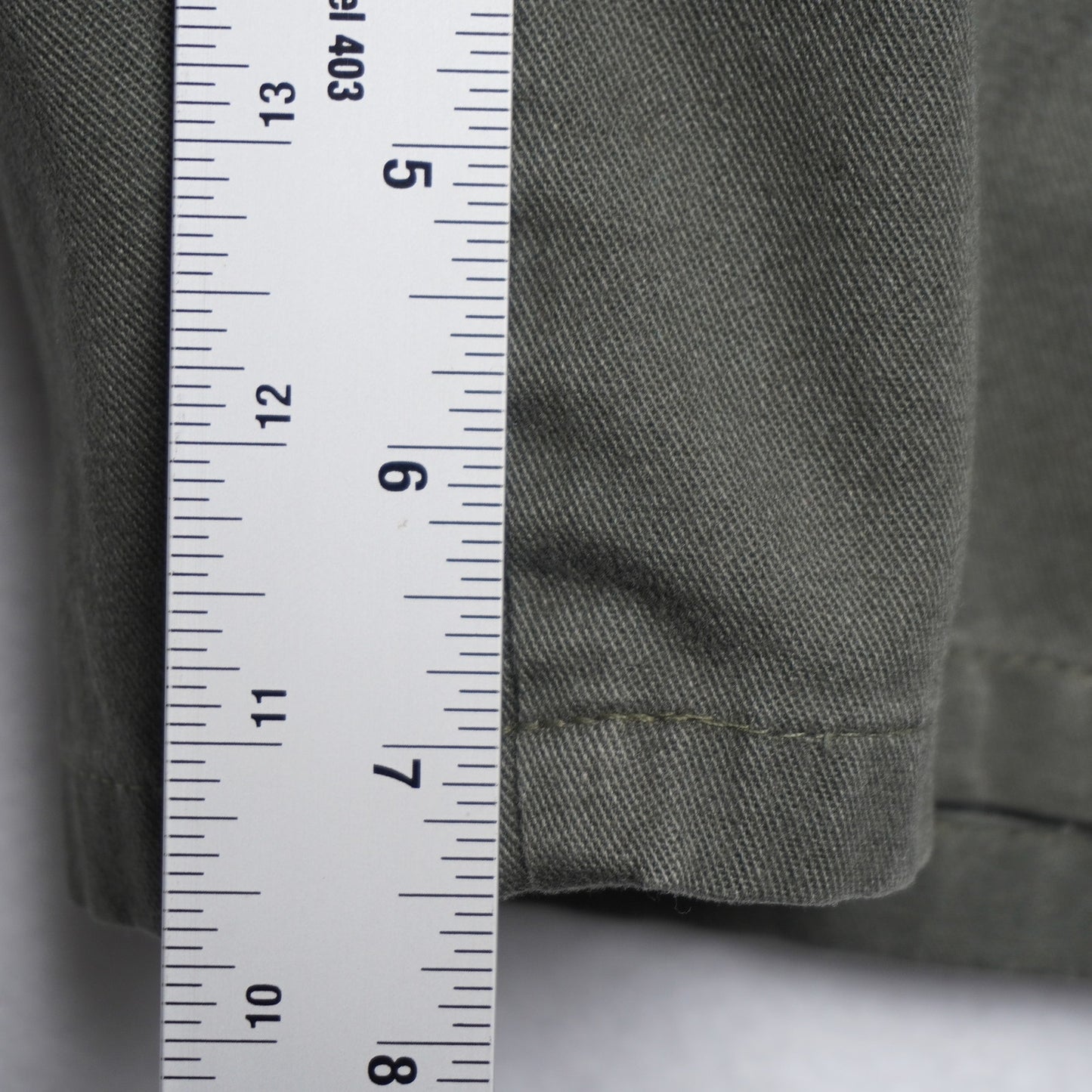Vintage Bay to Bay Green Cotton Shorts Elastic Waist Pleated Waist 38
