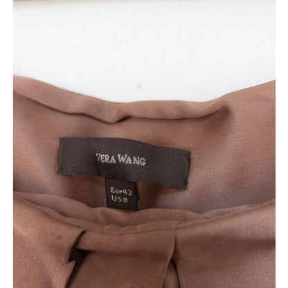 Vera Wang FW2007 Runway Silk Embroidered Skirt 42/8