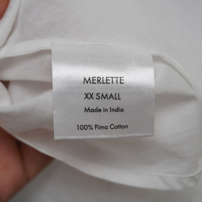 Merlette Ballou Floral 100% Cotton Eyelet Minidress XXS