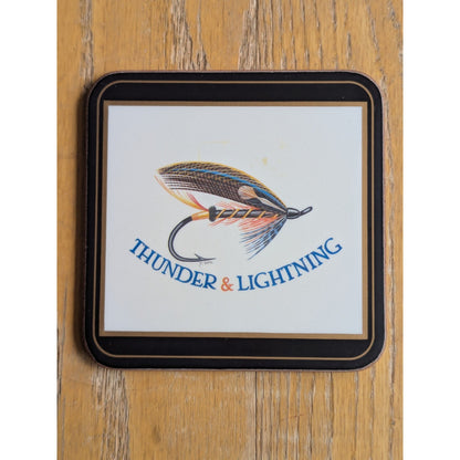 Vintage Pimpernel Coasters Salmon Flies by Gunnar Johnson - Set of 6