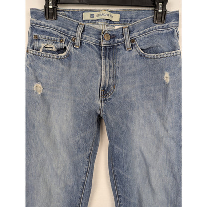 Vintage Gap Straight Fit Blue Jeans 28x30 100% Cotton