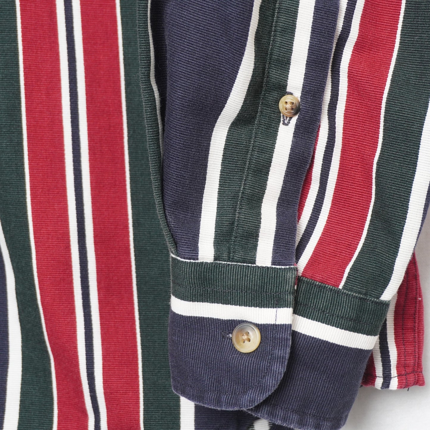 Vintage Nautica Striped Shirt Vertical Stripe 90s Button Down M