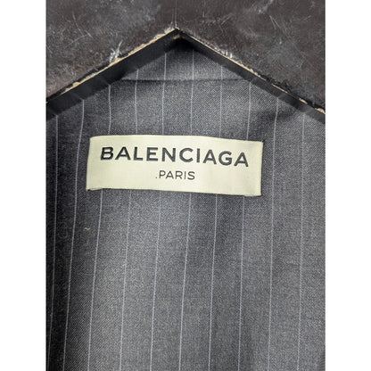 Balenciaga SS17 Women's Power Shoulder Blazer - 
FR40