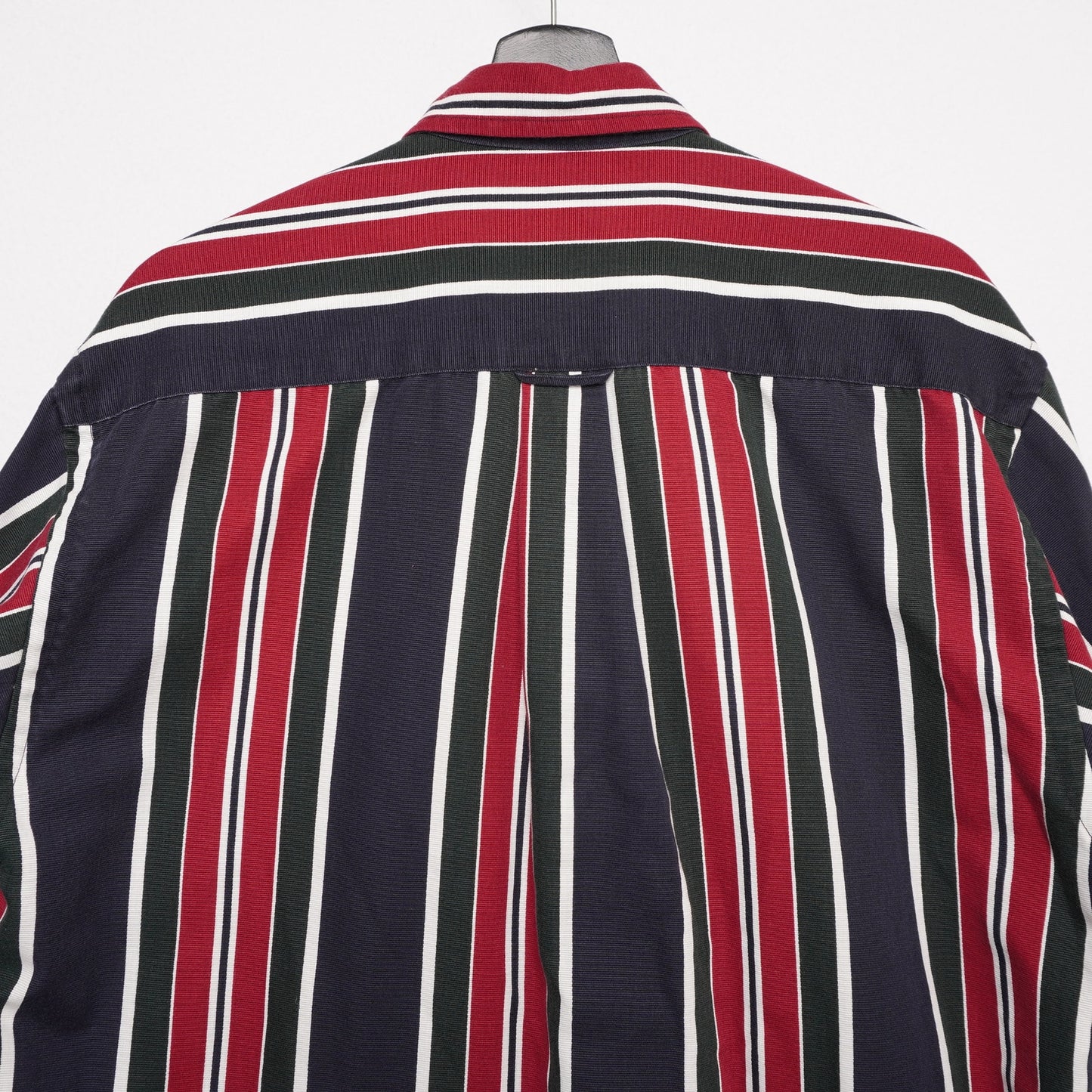 Vintage Nautica Striped Shirt Vertical Stripe 90s Button Down M