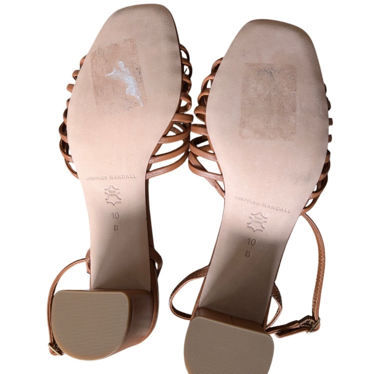 Loeffler Randall Olivia Strap Leather Sandal (US 10)