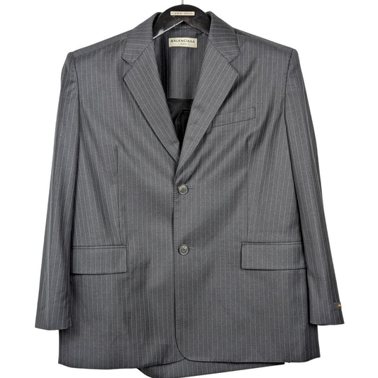 Balenciaga SS17 Women's Power Shoulder Blazer - 
FR40