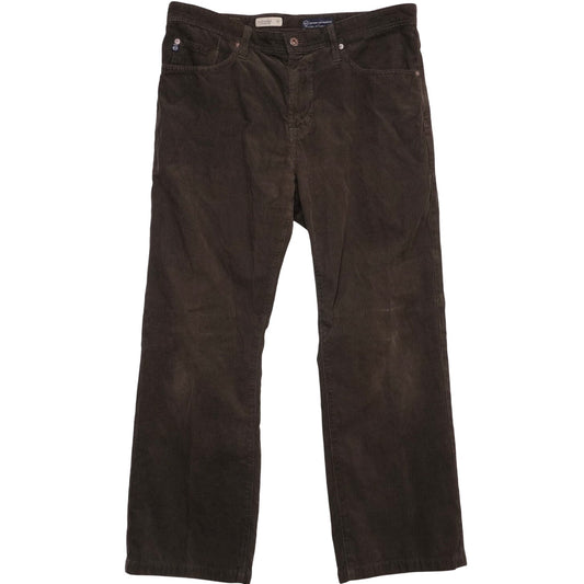 AG Adriano Goldschmied The Protégé Corduroy Pants Men's 36 Straight Leg USA