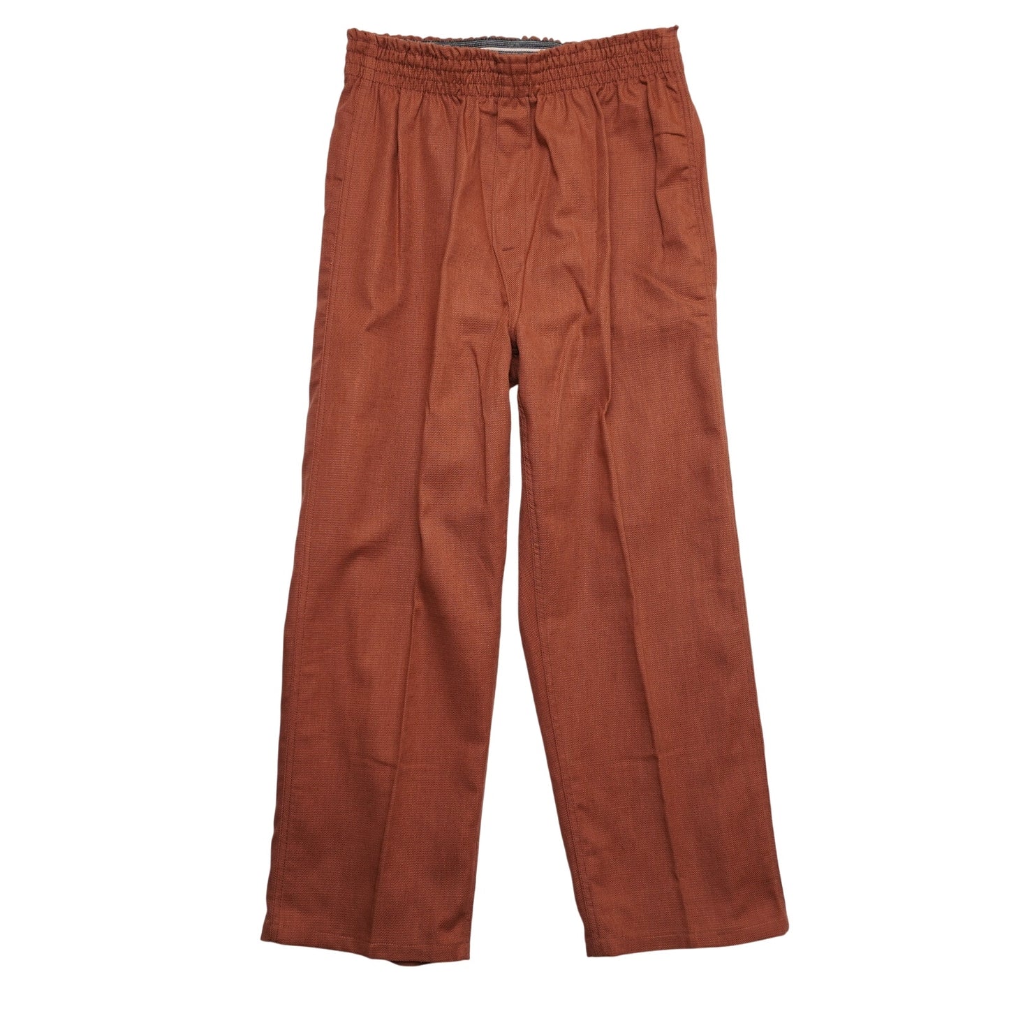 Vintage Super Laddie Brown Elastic Waist Pants Karoll's Chicago Workwear 70s 80s
