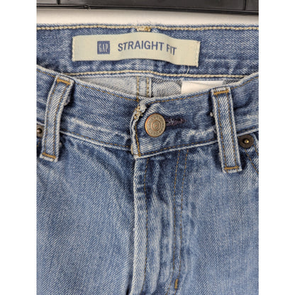 Vintage Gap Straight Fit Blue Jeans 28x30 100% Cotton