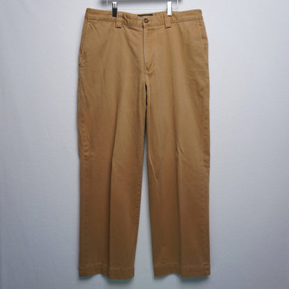 Eddie Bauer Relaxed Fit Khaki Pants Size 34x30 100% Cotton