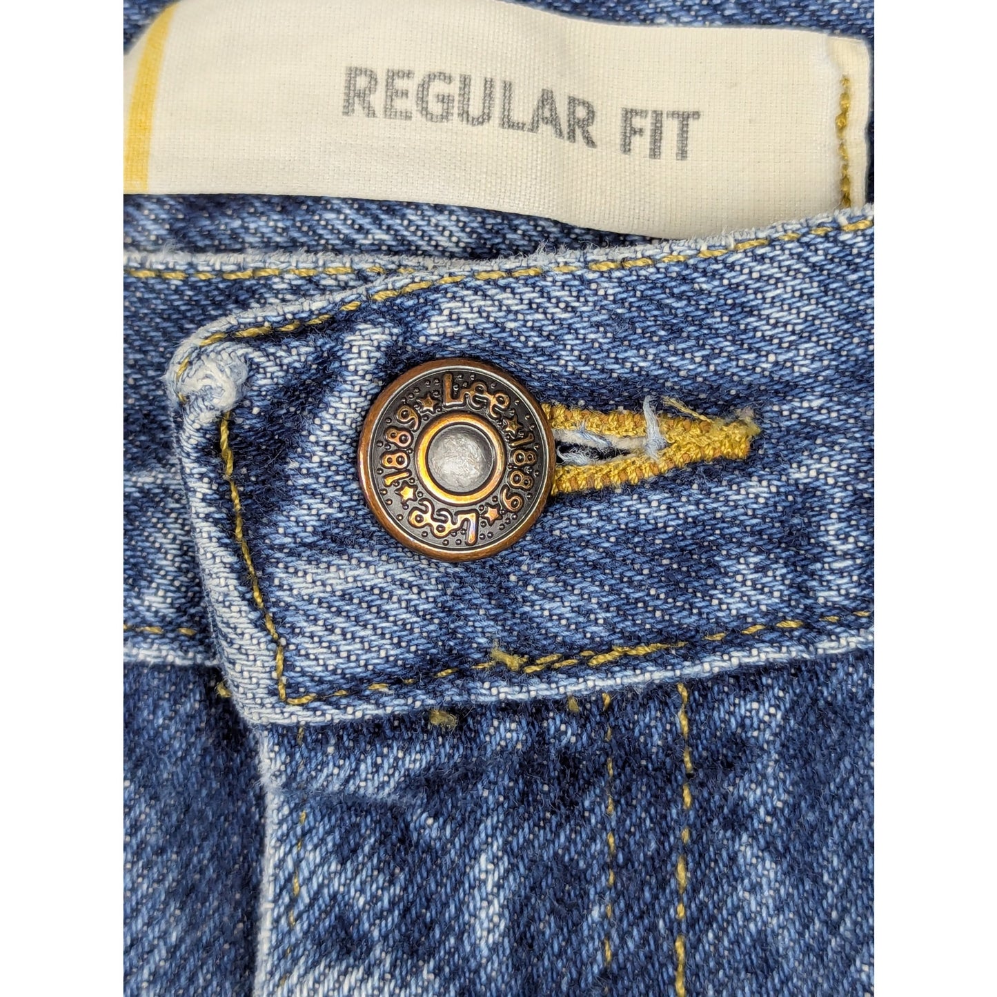 Vintage Lee Blue Jeans Regular Fit Size 38