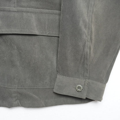 Vintage Bill Blass Jeans Dark Green Shirt Jacket Women's Size L