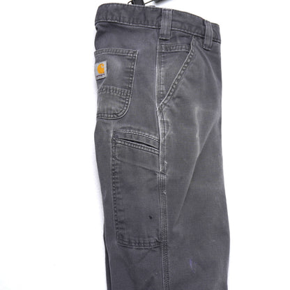 Carhartt Work Pants – Men's 30x30 – Distressed Gray Carpenter Utility Pants