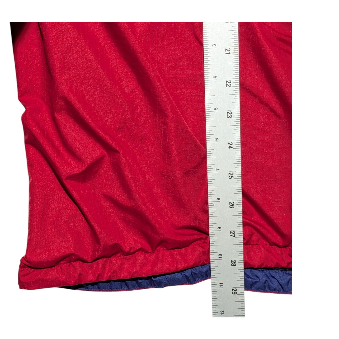 Vintage Patagonia Red Full Zip Windbreaker Fleece Lined Size L