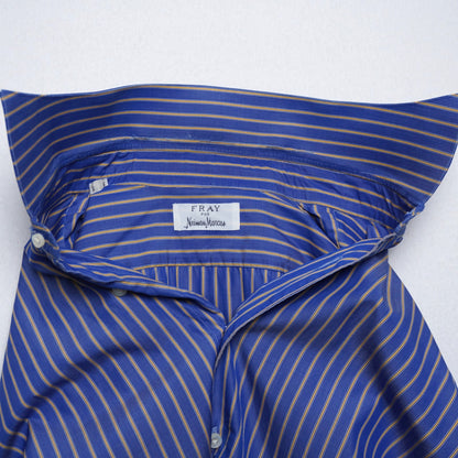 Fray for Neiman Marcus Striped Dress Shirt 15 1/2