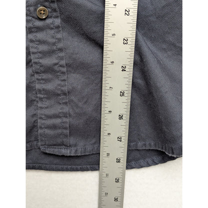 Alex Mill Men's Wash & Go Black Button-up Shirt Size S