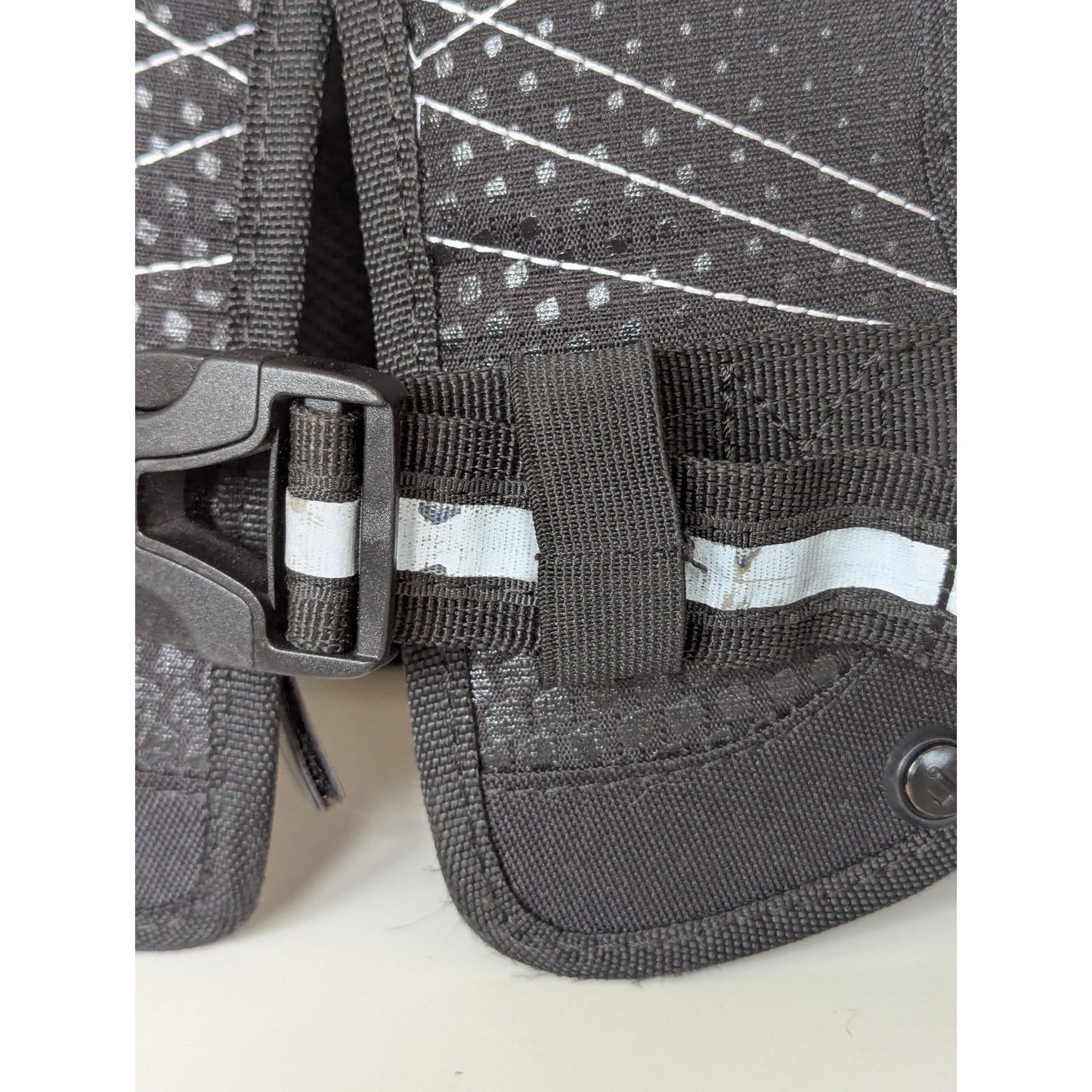 Icon Motosports Squad 3.0 Reflective Motorcycle Backpack Vest Style Fit Slim