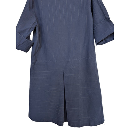 Norse Projects Women's Cotton Shirt Dress Piece Blue 36