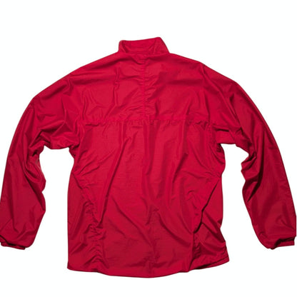 Vintage Patagonia Red Full Zip Windbreaker Fleece Lined Size L