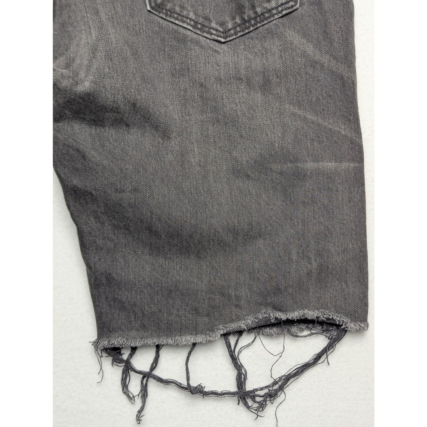 Levi's 505 Black Cutoff Shorts 100% Cotton 34