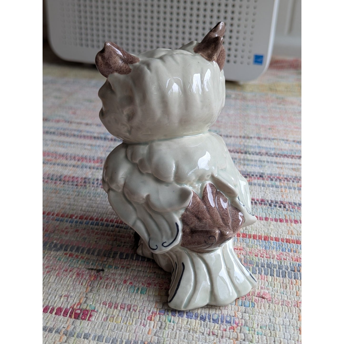 Vintage Kay Finch Hoot & Toot California Pottery Ceramic Owl Figurine Figure