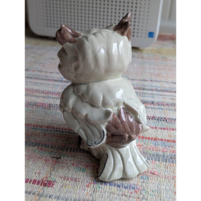 Vintage Kay Finch Hoot & Toot California Pottery Ceramic Owl Figurine Figure