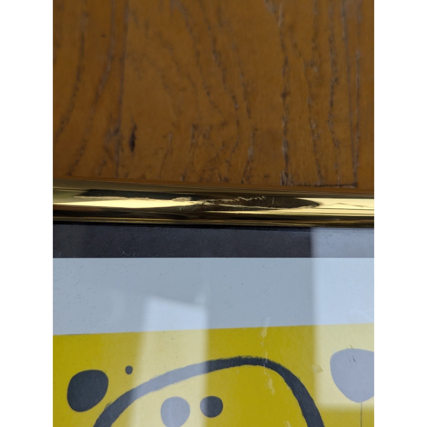 Vintage Gold Double Hinged Picture Frame by Fetco – 5x7" Brass-Tone Metal – MCM