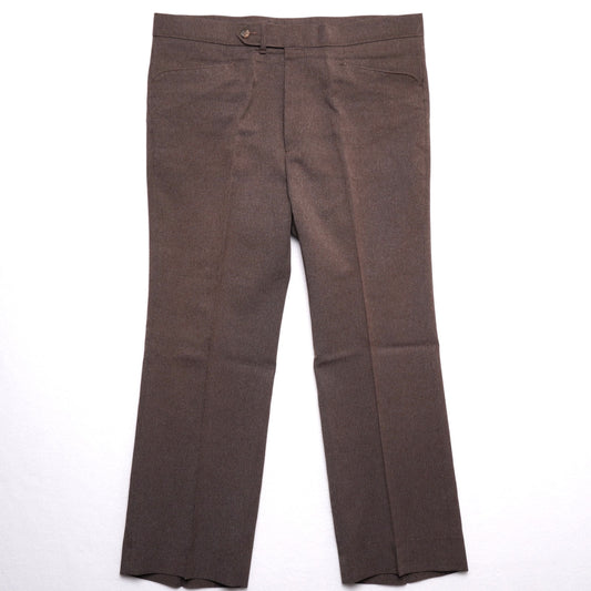 Vintage Levi's Action Slacks Brown Dress Pants 70s 80s Retro Levi's Sportswear