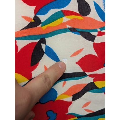 Vintage Liberty London Abstract Floral Print Scarf