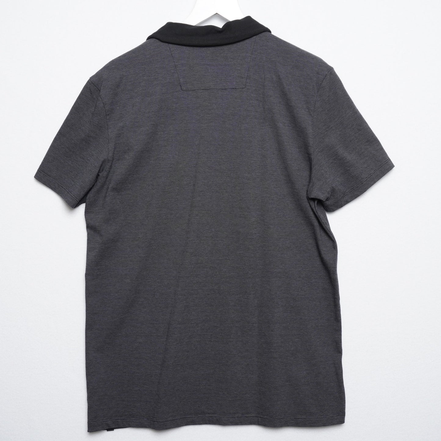 NWOT Calvin Klein Gray Liquid Cotton Slim Fit Polo L